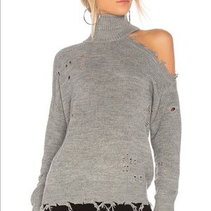 Heather grey lovers + Friends Arlington sweater